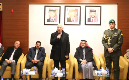 مندوبا عن الملك وولي العهد..  العيسوي يعزي عشائر حداد والعبادي والعلبي 