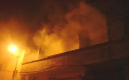 إصابة 3 أشخاص بحالة اختناق جراء حريق منزل في جرش