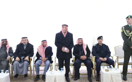 مندوبا عن الملك وولي العهد.. العيسوي يعزي عشائر العدوان  والعجاجرة