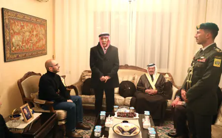 مندوبا عن الملك وولي العهد.. العيسوي يعزي عشائر الكركي و(الحاج علي) والعبادي والنجادا والصمادي