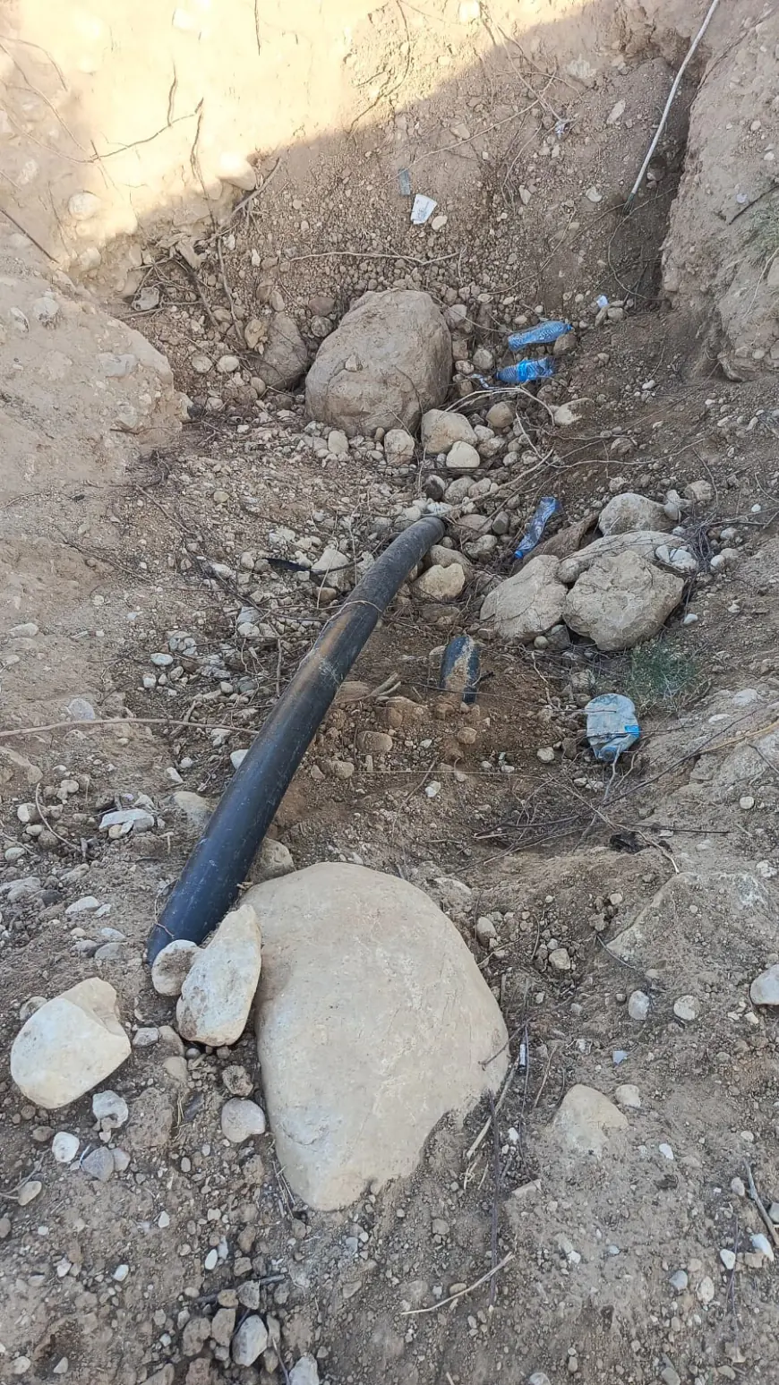 المياه: حملة أمنية كبيرة قرب سد الكفرين لردم ( 11 ) أبار مخالفة