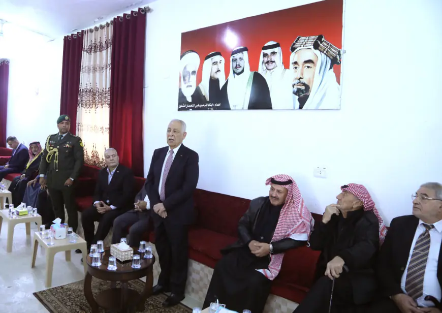 مندوبا عن الملك وولي العهد.. العيسوي يعزي الشلول والصبيحات والغزالي والعثمان
