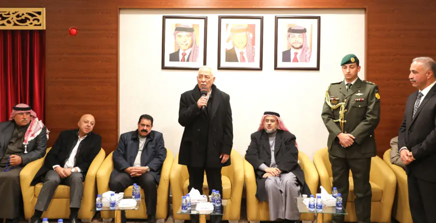 مندوبا عن الملك وولي العهد..  العيسوي يعزي عشائر حداد والعبادي والعلبي 