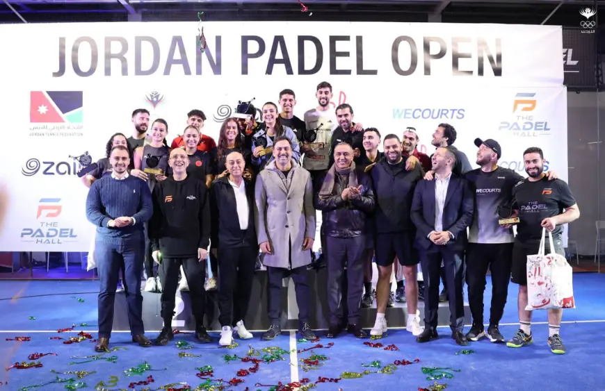 زين ترعى بطولة الأردن المفتوحة للبادل 2025