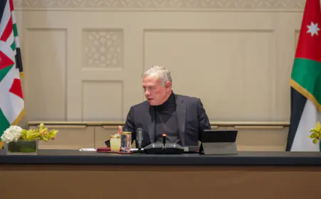 الملك يؤكد أهمية إدامة التنسيق بين الأعيان والحكومة بالقضايا التي تهم المواطنين