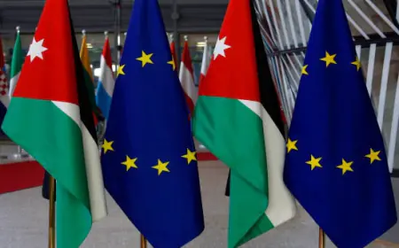 الأردن والاتحاد الأوروبي يصدران بيانا مشتركا في ختام قمة الأردن والاتحاد الأوروبي الأولى