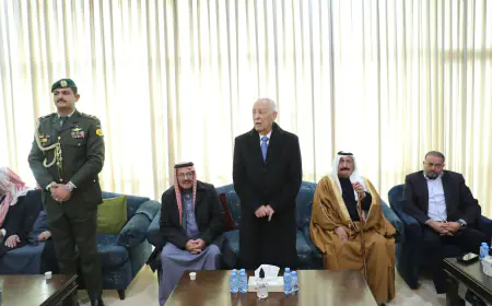 مندوبا عن الملك وولي العهد.. العيسوي يعزي عشائر القطارنة وزوغانه  وأبوحمور والطوال