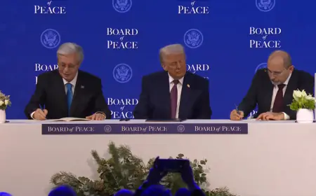 الأردن يوقع على ميثاق مجلس السلام