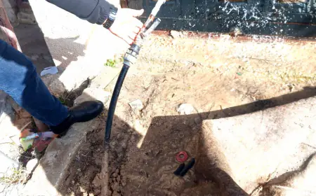 ضبط اعتداءات على خطوط المياه في لواء الرصيفة