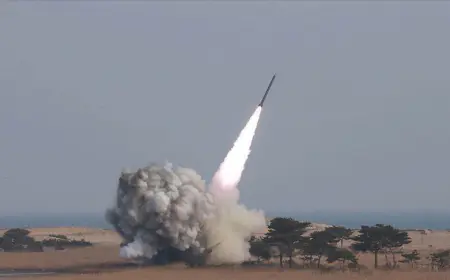 كوريا الشمالية تطلق صاروخا بالستيا باتجاه بحر اليابان