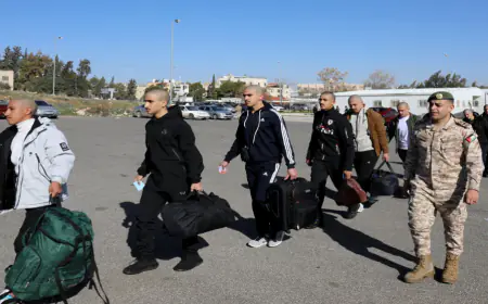 بدء التحاق مكلفي خدمة العلم بمركز التدريب في شويعر