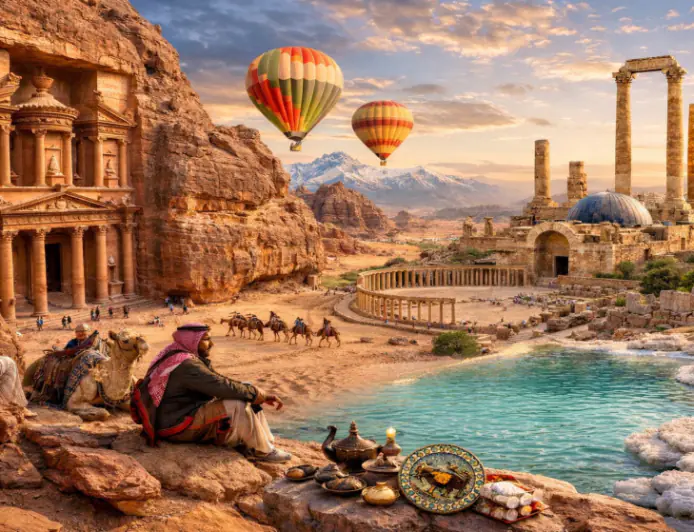 البترا تتصدر.. 76 ألف زيارة لمواقع سياحية عدة منذ بداية الشهر