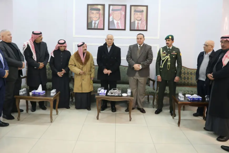 مندوبا عن الملك وولي العهد.. العيسوي يعزي بوفاة زوجة الوزير والعين السابق النجادات