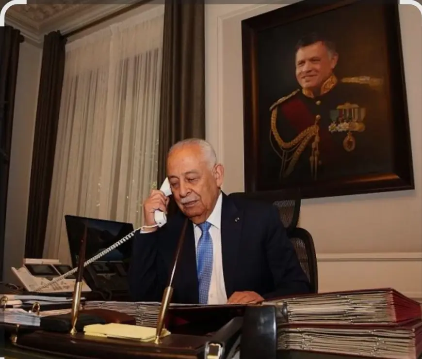 مندوبا عن الملك وولي العهد.. العيسوي يعزي آل أبو جودة