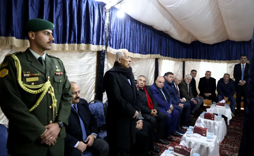 مندوبا عن الملك وولي العهد.. العيسوي يعزي عشائر الشوابكة والغويري والبلوش