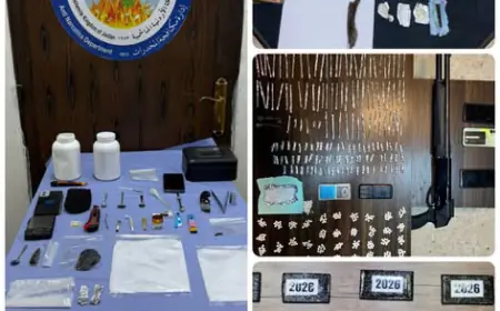 مكافحة المخدرات تضبط 35 تاجرا ومروجا في 13 قضية نوعية