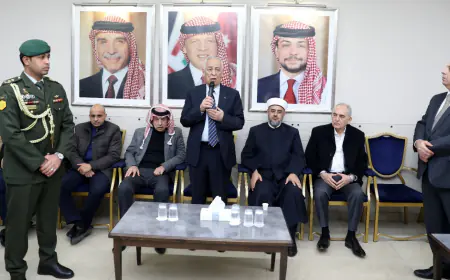 مندوبا عن الملك وولي العهد.. العيسوي يعزي عشائر الربطة والدبوبي والحوراني والجعافرة