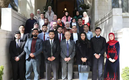 العيسوي يلتقي وفدين من سيدات البادية الجنوبية ومبادرة (أفق التغيير)