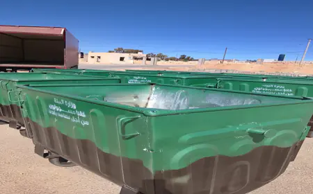 وزارة البيئة توزع 160 حاوية و50 سلة نفايات لتعزيز النظافة في المواقع السياحية والأثرية