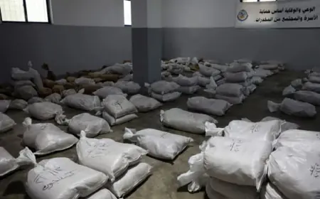الأمن العام يتلف كميات كبيرة من المخدرات (صور)