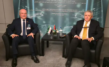 مباحثات أردنية سورية في اسطنبول بشأن حركة الشاحنات الثنائية والربط السككي
