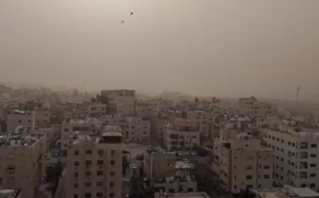 الأرصاد تحذر من تدني الرؤية بسبب الغبار