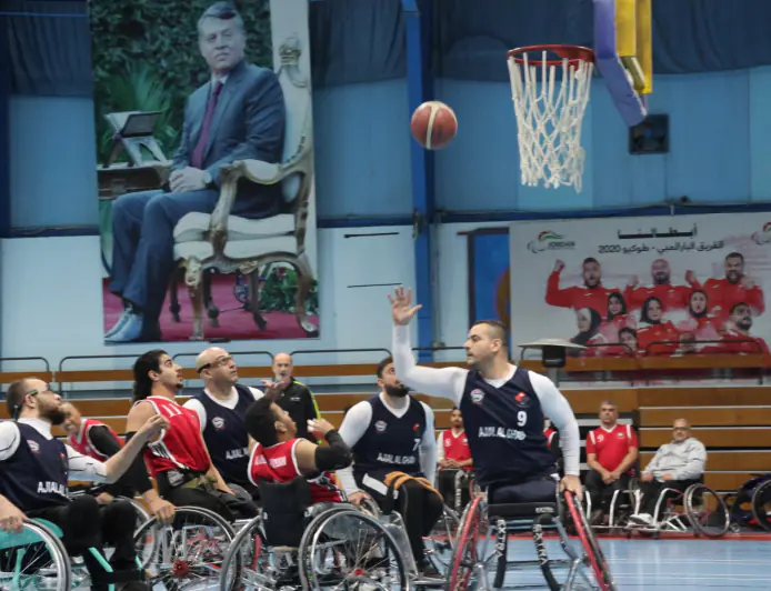 هنداوي يفتتح بطولة كأس الأردن لكرة السلة بالكراسي المتحركة