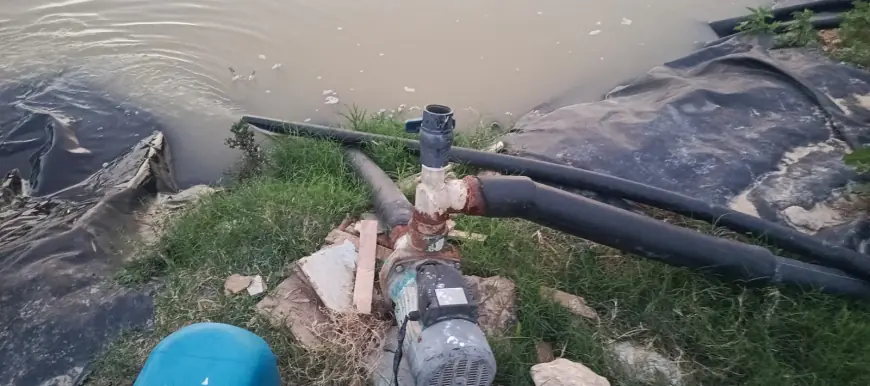 المياه : حملة أمنية كبيرة في الشونة الجنوبية تضبط بئر مخالف ومحطة لتحلية وبيع المياه  