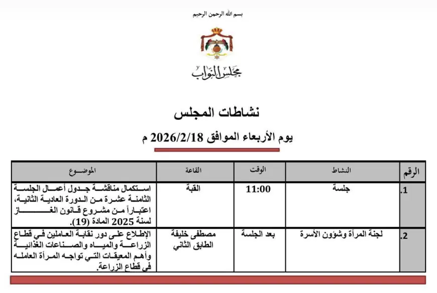 النواب يستكملون مناقشة مشروع قانون الغاز اعتبارا من المادة 19