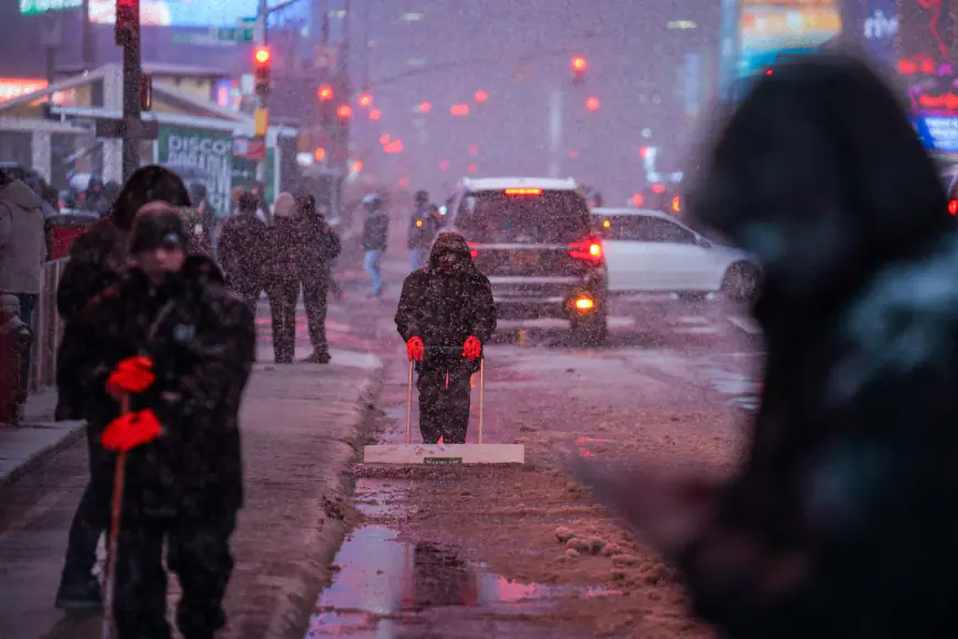 الأمم المتحدة تغلق مقرها في نيويورك بسبب العاصفة الثلجية