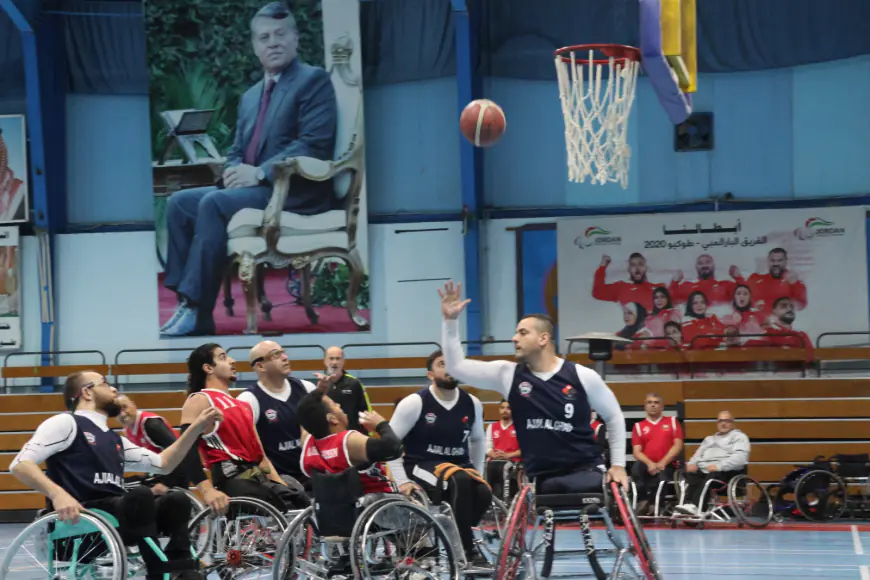 هنداوي يفتتح بطولة كأس الأردن لكرة السلة بالكراسي المتحركة