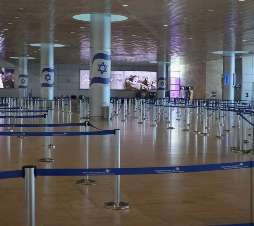 إسرائيل تغلق مجالها الجوي بعد الهجوم على إيران