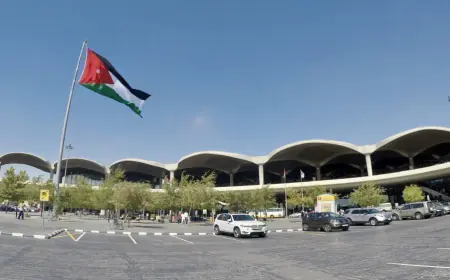إغلاق الأجواء الأردنية أمام حركة الطائرات جزئيا حتى إشعار آخر