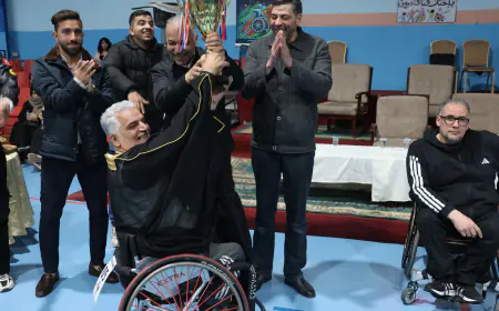 أجيال الغد بطلا لكأس الأردن لكرة السلة بالكراسي المتحركة (صور)