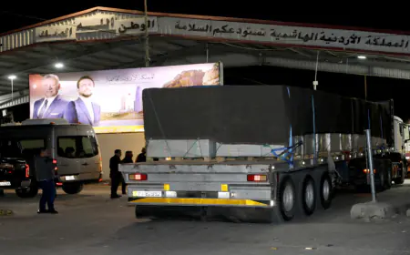 بتوجيهات ملكية...الأردن يسيّر قافلة مساعدات إنسانية إلى لبنان