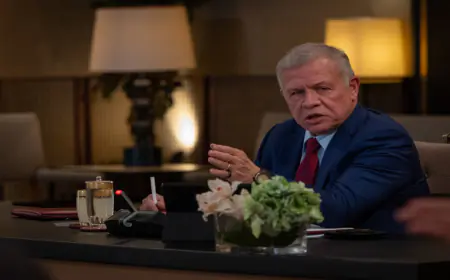 جلالة الملك يدين الاعتداء الإسرائيلي على لبنان