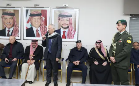 مندوبا عن الملك وولي العهد.. العيسوي يعزي الحديد وماضي والمجالي والخمايسة والريحاني