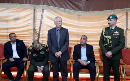 مندوبا عن الملك وولي العهد.. العيسوي يعزي العدوان والأحمد