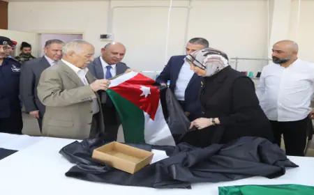 العيسوي يتفقد مشاريع مبادرات ملكية في جرش