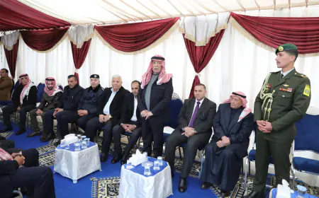 مندوبا عن الملك وولي العهد...العيسوي يعزي عشيرتي الغويري والشحاحدة