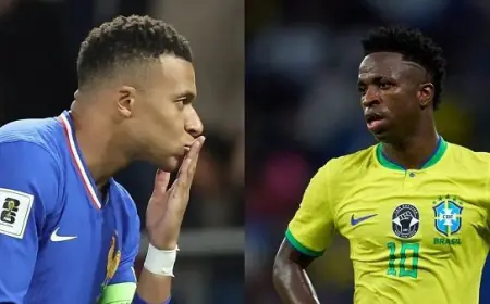 شاهد مباراة البرازيل وفرنسا مجانا