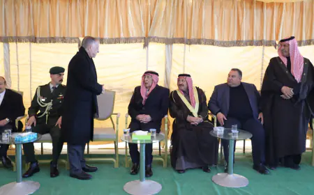 مندوبا عن الملك وولي العهد... العيسوي يعزي عشائر القاضي والزعبي والفريحات