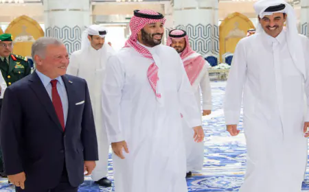 قمة أردنية - سعودية - قطرية في جدة تؤكد: أمن الأردن ودول الخليج واحد لا يتجزأ