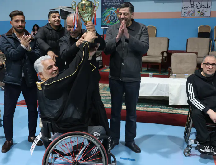 أجيال الغد بطلا لكأس الأردن لكرة السلة بالكراسي المتحركة (صور)