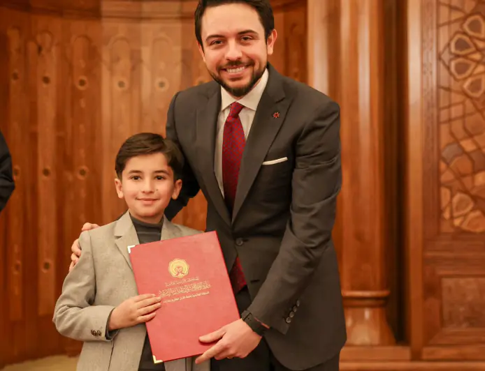 ولي العهد يرعى الحفل الختامي للمسابقة الهاشمية لحفظ القرآن الكريم