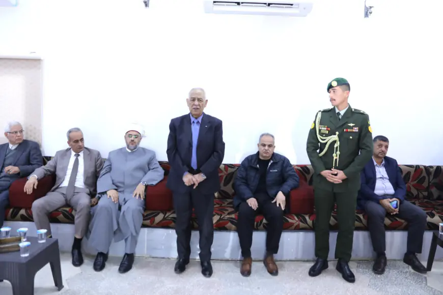 العيسوي ينقل تعازي الملك وولي العهد إلى عشيرة العبيدات