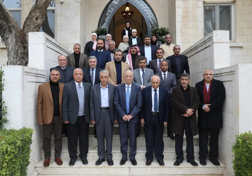 العيسوي يلتقي وفدا من أبناء عشيرة الرتيمة