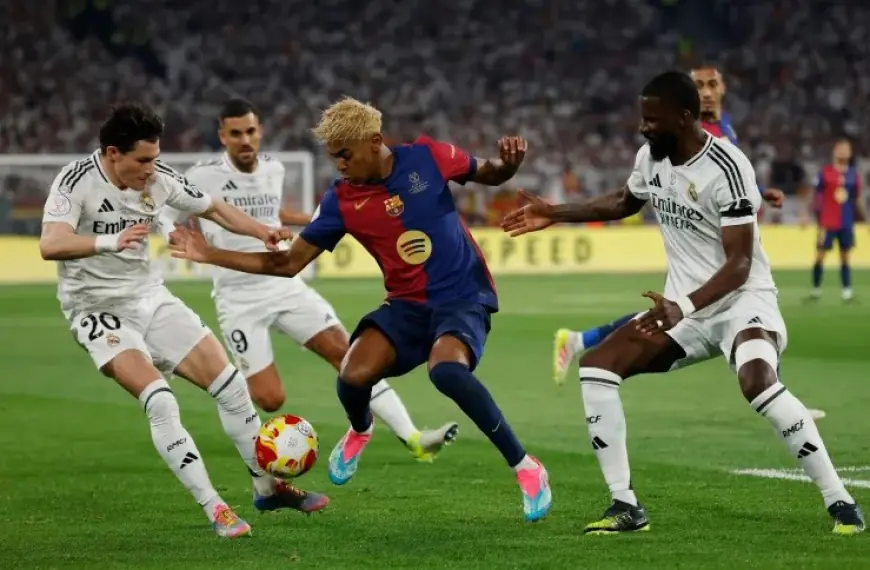 المباريات المتبقية لبرشلونة وريال مدريد.. نحو اللقب الإسباني