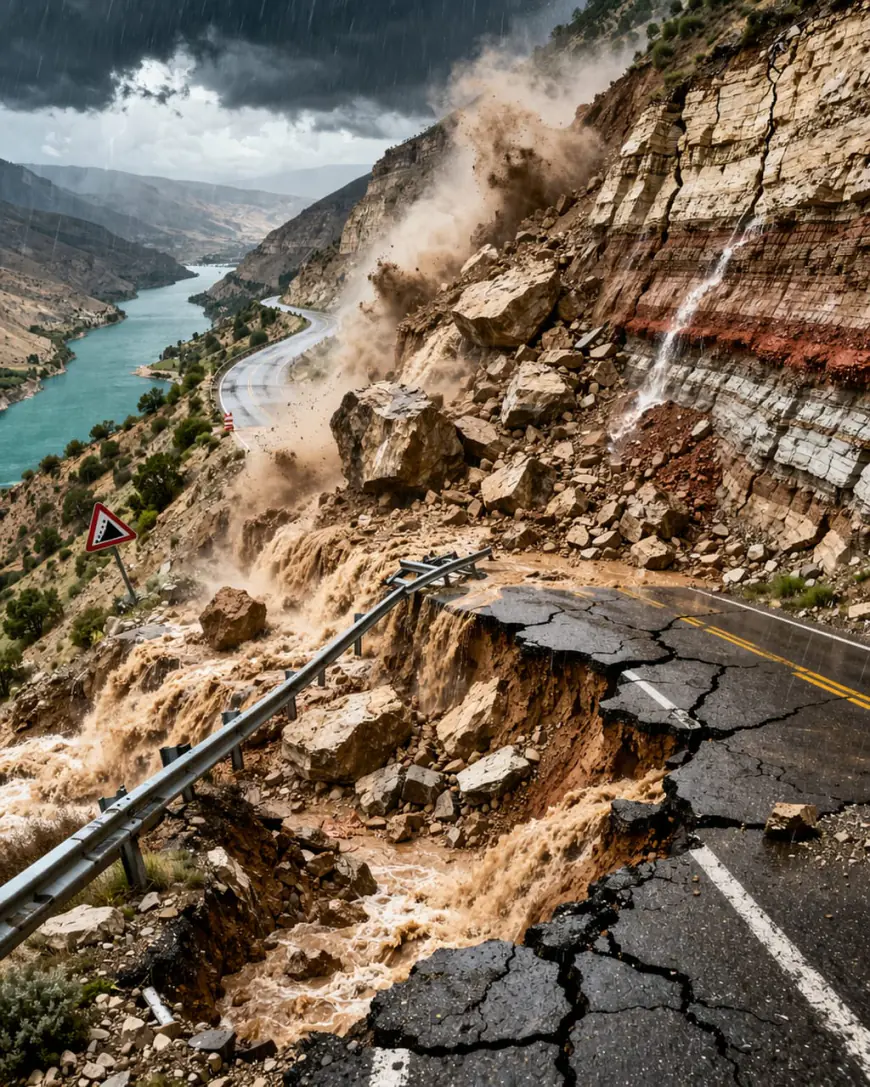 الفرجات يكتب: الانهيارات الأرضية في الأردن خطر جيومورفولوجي يفاقمه التغير المناخي
