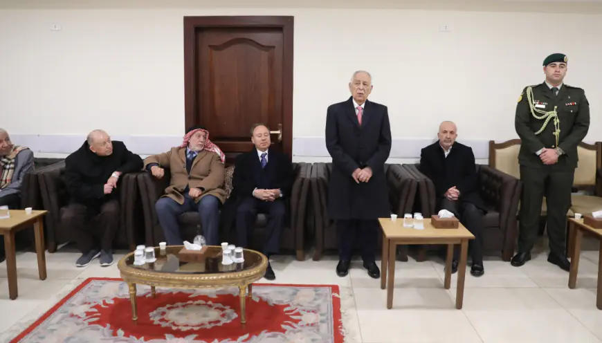 مندوبا عن الملك وولي العهد.. العيسوي يعزي آل صالح